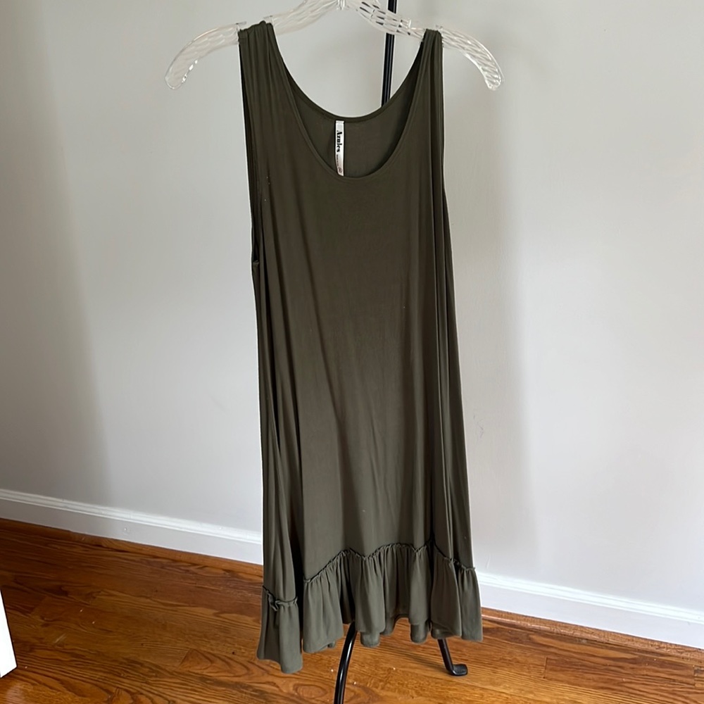 Green dress